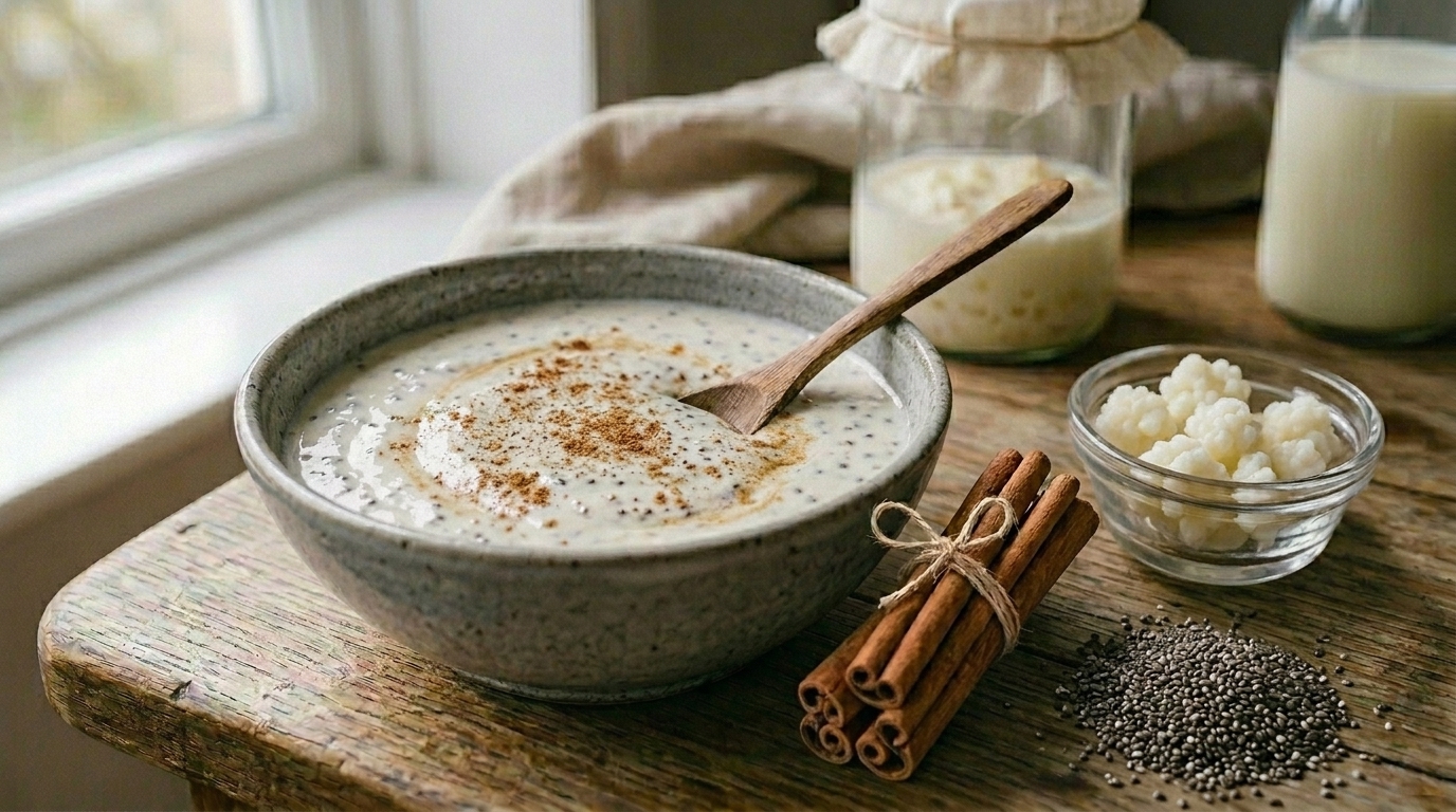 Chia & Cinnamon Kefir