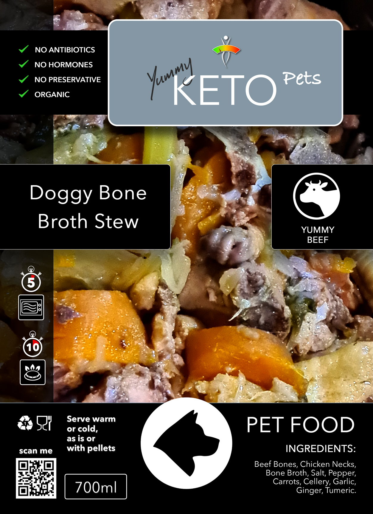 Doggy Beef Bone Broth